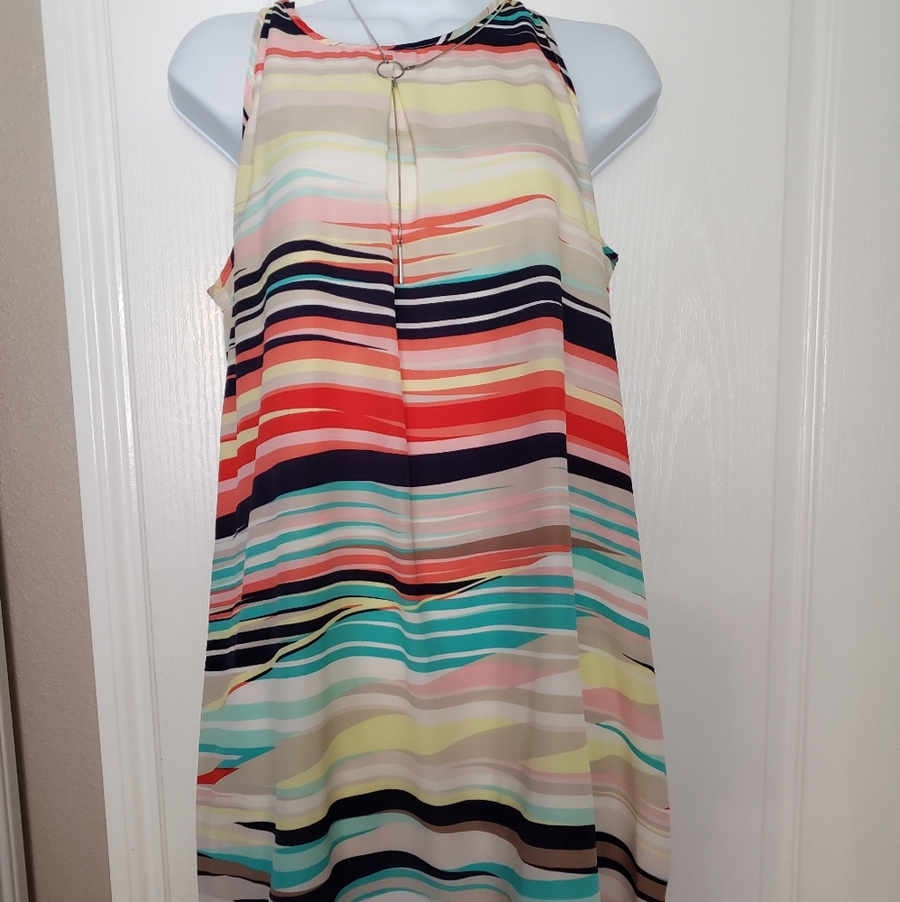 Speechless Dress -striped NWT